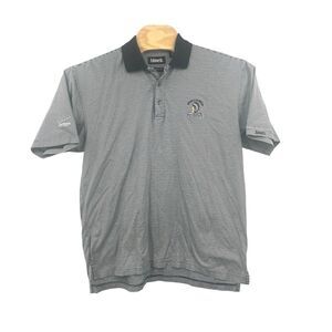 Ashworth 2004 US Open 104th Shinnecock Hills Golf Polo Black Striped Medium